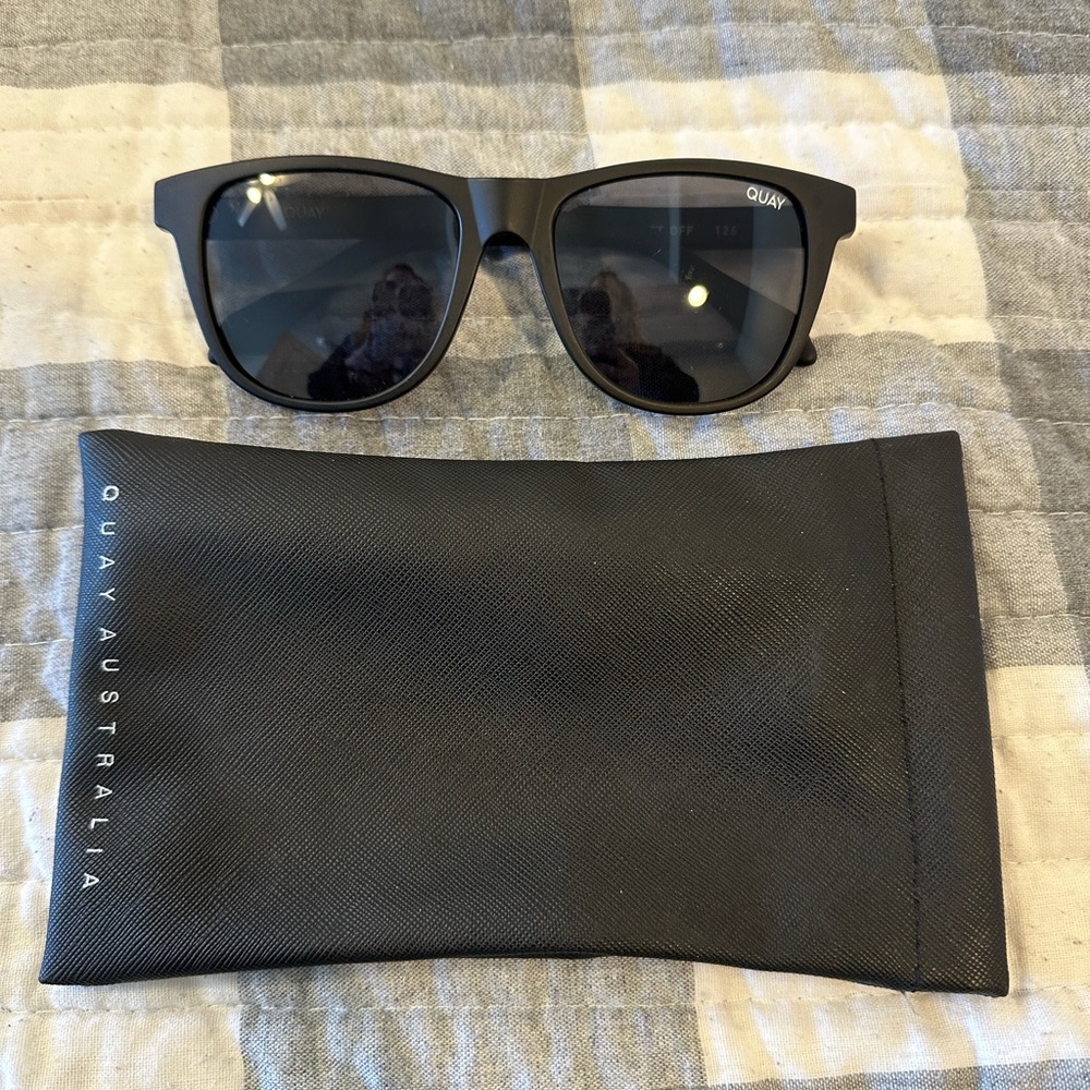 Quay Black Sunglasses